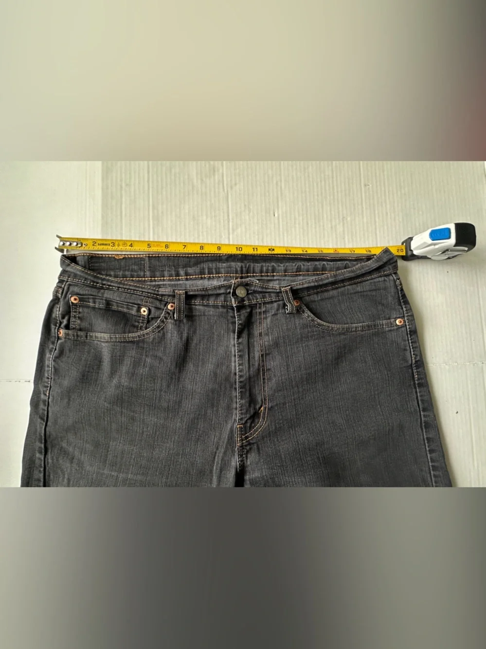 Levi's Mens 505 Jeans 36x30 Straight Leg Regular Fit Stretch‎